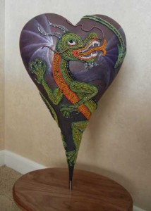 mosaic beaded dragon-heart-op