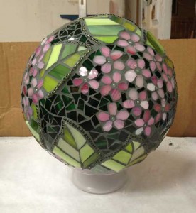 mosaic garden-sphere