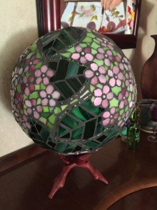 mosaic gazing-ball